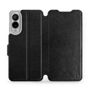 Phone Case Samsung Galaxy S25 Edge - Design Black&Orange