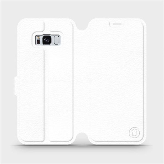 Phone Case Samsung Galaxy S8 - Design White&Orange