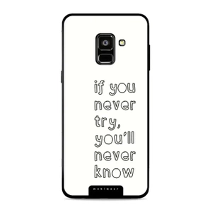 Phone Glossy Case Samsung Galaxy A8 2018 - Design G075G