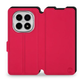 Hülle für Xiaomi Redmi Note 15 5G - Farbe Rot mit Schwarz