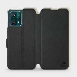 Phone Case Realme 9 Pro Plus - Design Black with Platinum