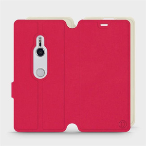 Phone Case Sony Xperia XZ3 - Design Red with Platinum