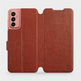 Phone Case Samsung Galaxy M13 - Design Brown&Gray