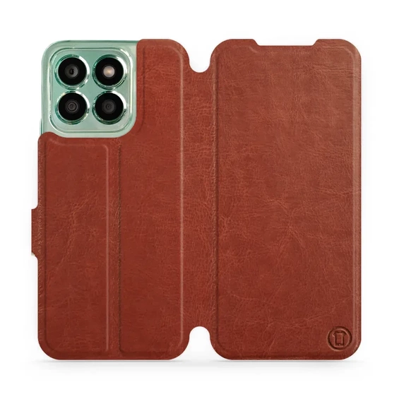 Phone Case Huawei Honor X8b - Design Brown&Orange