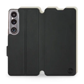 Phone Case Sony Xperia 1 VI - Design Black with Platinum