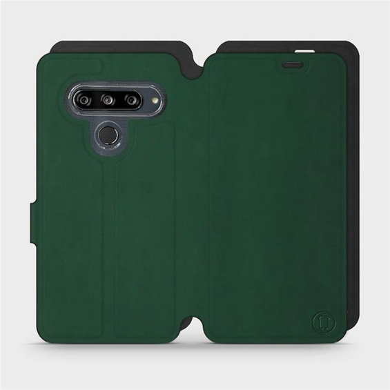 Phone Case LG G8s ThinQ - Design Green with Black
