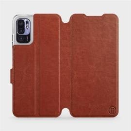 Phone Case Xiaomi Redmi Note 10 5G - Design Brown&Orange