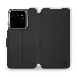 Phone Case Realme GT 7 Pro - Design Black with Platinum