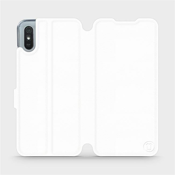 Phone Case Xiaomi Redmi 9A - Design White&Orange