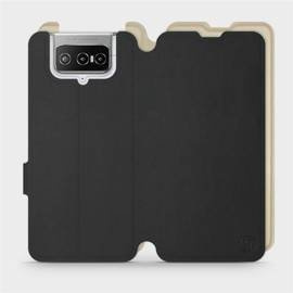 Hülle für Asus Zenfone 7 ZS670KS - Farbe Schwarz mit Platin