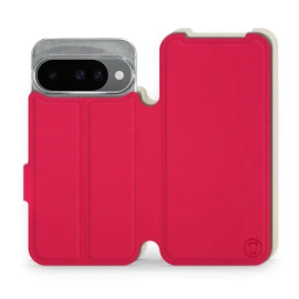 Hülle für Google Pixel 10 - Farbe Rot mit Platin