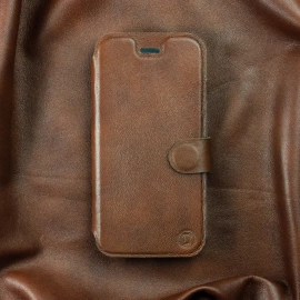 Phone Case Huawei X5c Plus - Design Brown Leather