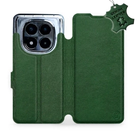 Phone Case Xiaomi Redmi Note 14 Pro 5G - Design Green Leather