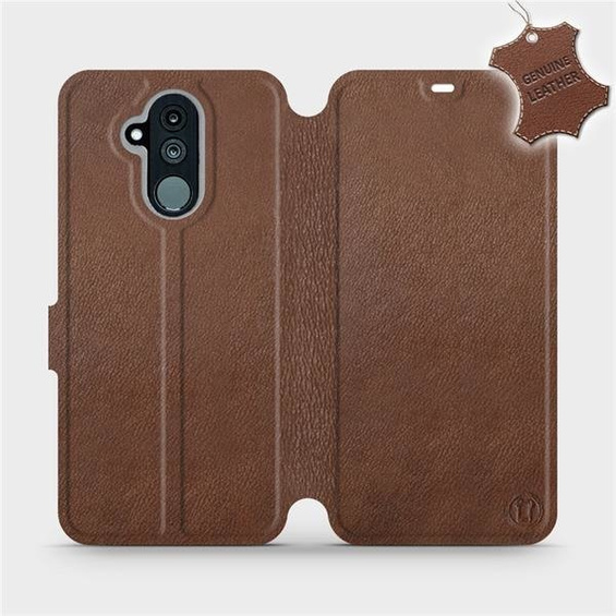 Hülle für Huawei Mate 20 Lite - Farbe Brown Leather