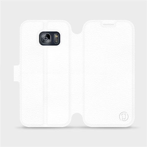 Phone Case Samsung Galaxy S7 - Design White&Orange