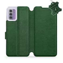 Phone Case Nokia G42 - Design Green Leather