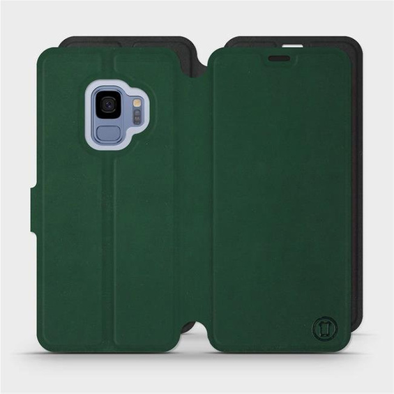 Phone Case Samsung Galaxy S9 - Design Green with Black