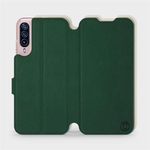 Phone Case HTC Desire 22 Pro - Design Green with Platinum