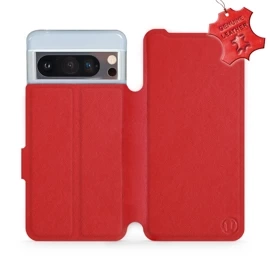 Hülle für Google Pixel 8 Pro - Farbe Red Leather