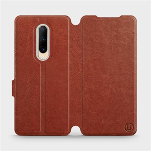 Phone Case OnePlus 7 Pro - Design Brown&Gray