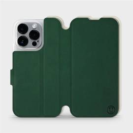 Phone Case Apple iPhone 14 Pro - Design Green with Platinum