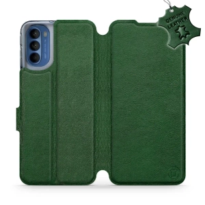 Hülle für Motorola Moto G41 - Farbe Green Leather
