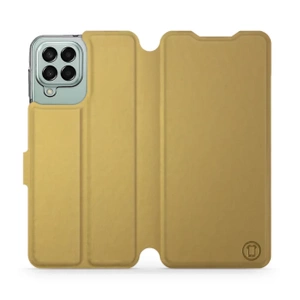 Etui do Samsung Galaxy M33 5G - wzór Gold&Gray