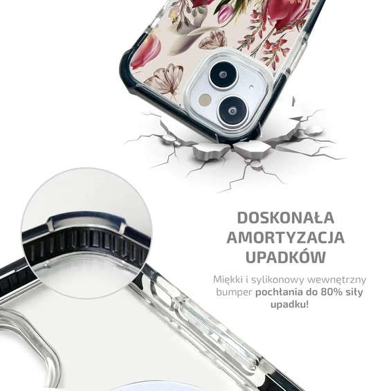 Etui MagSafe Elite Bumper Apple iPhone 17 Pro - wzór D002D