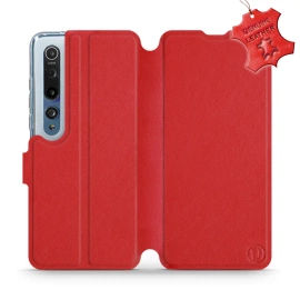 Hülle für Xiaomi Mi 10 - Farbe Red Leather