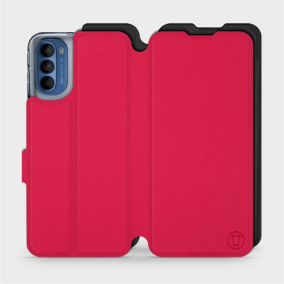 Phone Case Motorola Moto G41 - Design Red with Black