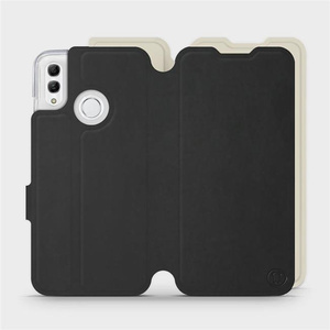 Phone Case Huawei Honor 10 Lite - Design Black with Platinum