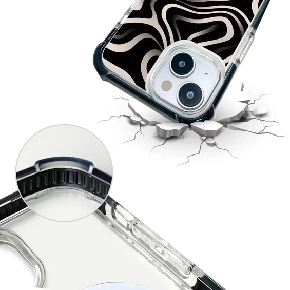 Etui MagSafe Elite Bumper Apple iPhone 15 Plus - wzór DA63D