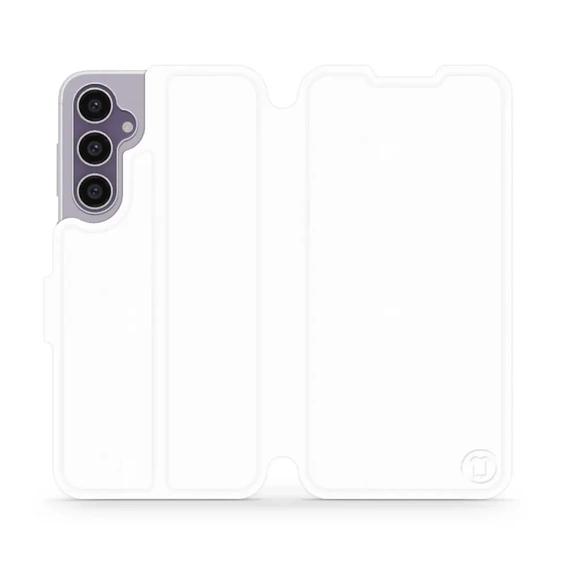 Phone Case Samsung Galaxy S23 FE - Design White&Gray