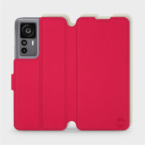 Hülle für Xiaomi 12T Pro - Farbe Rot mit Platin