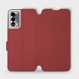 Phone Case Realme GT Master Edition - Design Dark Red with Platinum