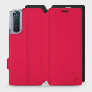 Phone Case Sony Xperia 5 II - Design Red with Black