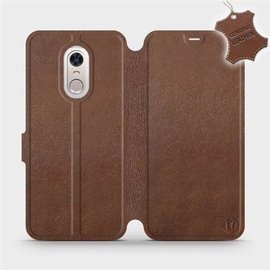Phone Case Xiaomi Redmi 5 Plus - Design Brown Leather