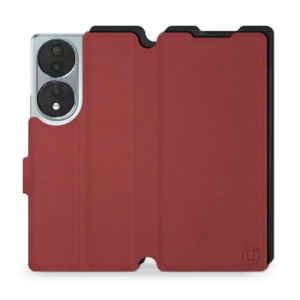 Phone Case Huawei Honor 70 - Design Dark Red with Black