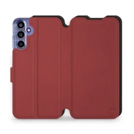 Phone Case Samsung Galaxy A15 4G - Design Dark Red with Black