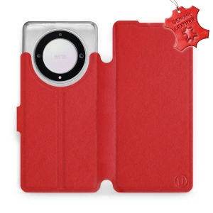 Hülle für Huawei Honor Magic5 Lite 5G - Farbe Red Leather