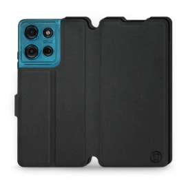 Hülle für Motorola Moto G75 5G - Farbe Schwarz mit Schwarz