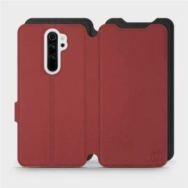 Phone Case Xiaomi Redmi Note 8 Pro - Design Dark Red with Black