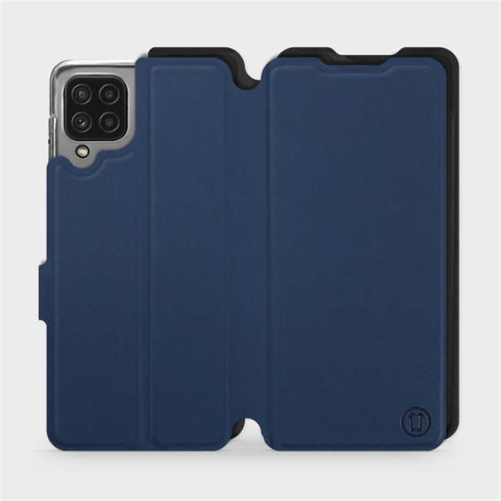 Phone Case Samsung Galaxy M22 - Design Navy with Black