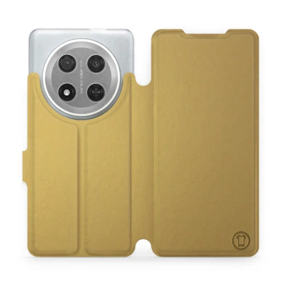 Etui do Huawei Honor Magic7 Lite 5G - wzór Gold&Gray