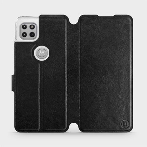 Phone Case Motorola Moto G 5G - Design Black&Orange