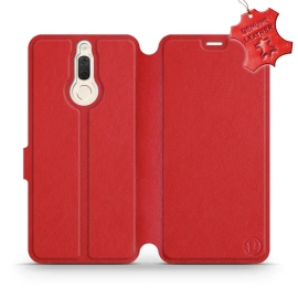 Phone Case Huawei Mate 10 Lite - Design Red Leather