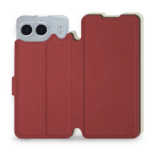 Phone Case OnePlus Nord 4 5G - Design Dark Red with Platinum