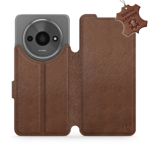 Phone Case Xiaomi Redmi A3 - Design Brown Leather