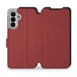 Phone Case Samsung Galaxy A17 5G - Design Dark Red with Black