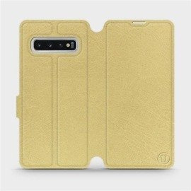 Phone Case Samsung Galaxy S10 - Design Gold&Gray